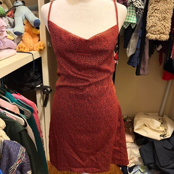 Arizona Jean Company Dresses & Skirts - Arizona Women's Red and Burgundy Dress